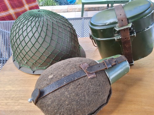 Konvolut alte feldflasche - konvolut,