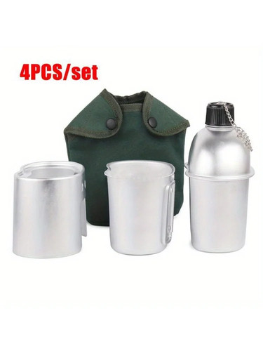 4tlg camping kochgeschirr set - camping,