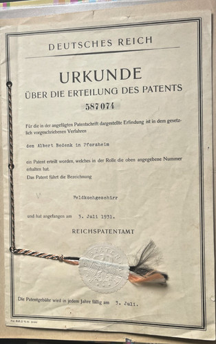 Urkunde deutsches reich - urkunde,