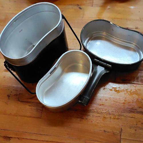Feldgeschirr set teilig - bw, 3-teilig